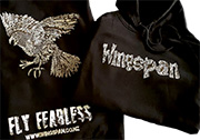 Wingspan Unisex Steampunk Hoodies unisex